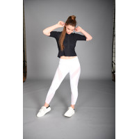 Leggings da equitazione Euro-Star Flying Figure FullGrip Nero