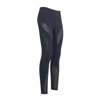 Leggings da equitazione Euro-Star Flying Figure FullGrip Nero