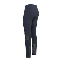Leggings da equitazione Euro-Star Flying Figure FullGrip Marina Blu marino