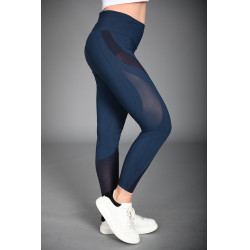 Leggings da equitazione Euro-Star Flying Figure FullGrip Marina Blu marino