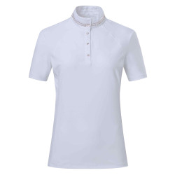 Polo da concorso Euro-Star Estrella Bianco ottico