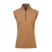 Top Euro-Star Ramona senza maniche Seppia Marrone Top Euro-Star Ramona senza maniche Seppia Marrone