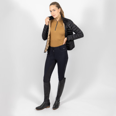 Top Euro-Star Ramona senza maniche Seppia Marrone