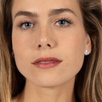 Orecchino con logo HV Polo Lotta Argento