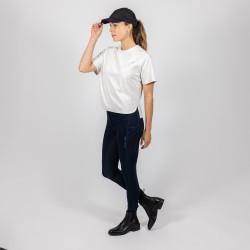 T-shirt in tessuto tecnico Euro-Star Simona Avorio Beige T-shirt in tessuto tecnico Euro-Star Simona Avorio Beige