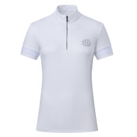 Polo en tech Imperial Riding Gina Blanc