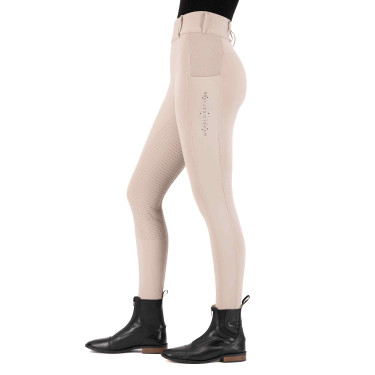 Leggings da equitazione HV Polo Evi FullGrip Erba marina Beige Leggings da equitazione HV Polo Evi FullGrip Erba marina Beige