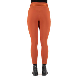 Pantaloni da equitazione Euro-Star Athletic Luxe FullGrip Cinabro scuro Arancione Pantaloni da equitazione Euro-Star Athletic Luxe FullGrip Cinabro scuro Arancione