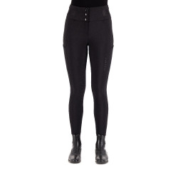 Pantaloni da equitazione Euro-Star Athletic Luxe FullGrip Nero Pantaloni da equitazione Euro-Star Athletic Luxe FullGrip Nero