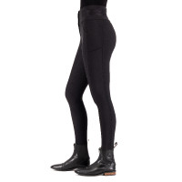 Pantaloni da equitazione Euro-Star Athletic Luxe FullGrip Nero