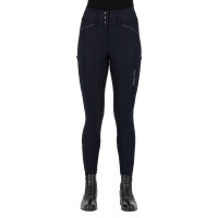 Pantaloni da equitazione Euro-Star Aurelia Grip Connect Full Nero