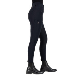 Pantaloni da equitazione Euro-Star Aurelia Grip Connect Full Nero Pantaloni da equitazione Euro-Star Aurelia Grip Connect Full Nero