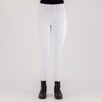 Pantaloni da equitazione Euro-Star Empressive FullGrip Bianco