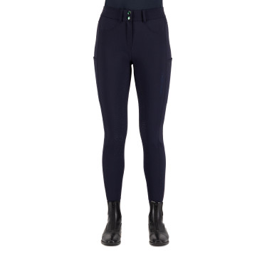 Pantaloni da equitazione Euro-Star Empressive FullGrip Notte Blu marino