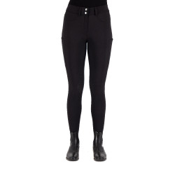 Pantaloni da equitazione Euro-Star Empressive FullGrip Nero Pantaloni da equitazione Euro-Star Empressive FullGrip Nero