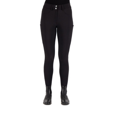 Pantaloni da equitazione Euro-Star Empressive FullGrip Nero Pantaloni da equitazione Euro-Star Empressive FullGrip Nero