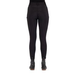 Pantaloni da equitazione Euro-Star Empressive FullGrip Nero Pantaloni da equitazione Euro-Star Empressive FullGrip Nero