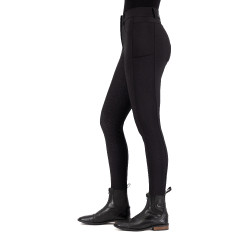 Pantaloni da equitazione Euro-Star Empressive FullGrip Nero Pantaloni da equitazione Euro-Star Empressive FullGrip Nero