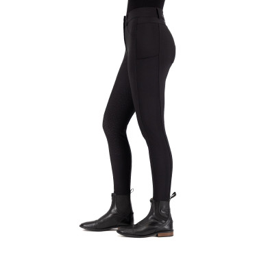 Pantaloni da equitazione Euro-Star Empressive FullGrip Nero Pantaloni da equitazione Euro-Star Empressive FullGrip Nero