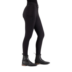 Pantaloni da equitazione Euro-Star Empressive FullGrip Nero Pantaloni da equitazione Euro-Star Empressive FullGrip Nero