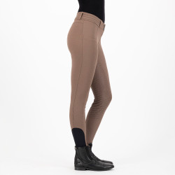Pantaloni da equitazione Imperial Riding Suzy FullGrip Macchiato Marrone