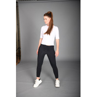 Polo da concorso in mesh Euro-Star Flying Flexible Nero Polo da concorso in mesh Euro-Star Flying Flexible Nero