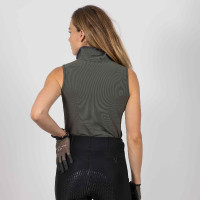 Top in tessuto tecnico senza maniche HV Polo 4-Ever Prateria Verde