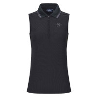 Top in tessuto tecnico senza maniche HV Polo 4-Ever Nero