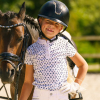 T-shirt tech Imperial Riding Roxy Bambini Bianco