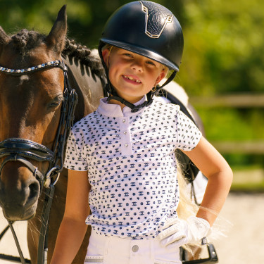 T-shirt tech Imperial Riding Roxy Bambini Bianco