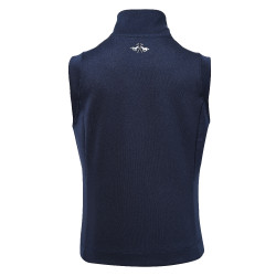 Gilet senza maniche in tessuto tecnico HV Polo Mia Marina Blu marino