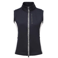 Gilet senza maniche in tessuto tecnico HV Polo Mia Nero