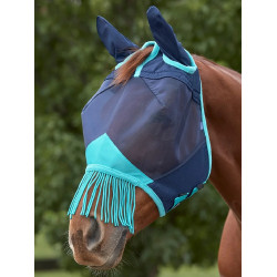 Maschera anti-mosche Weatherbeeta ComFiTec Deluxe Mesh con orecchie e frange Maschera anti-mosche Weatherbeeta ComFiTec Deluxe Mesh con orecchie e frange