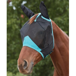 Maschera anti-mosche Weatherbeeta ComFiTec Deluxe Fine Mesh con orecchie Maschera anti-mosche Weatherbeeta ComFiTec Deluxe Fine Mesh con orecchie