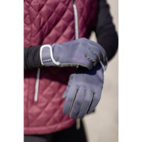 Guanti Basil Softshell HKM Grigio scuro