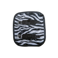 Prolunga per pettorale per coperta anti-mosche HKM Nero / bianco Prolunga per pettorale per coperta anti-mosche HKM Nero / bianco