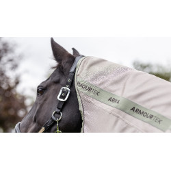 Coperta anti-mosche LeMieux Arika Armour-Tek Pietra Grigio Coperta anti-mosche LeMieux Arika Armour-Tek Pietra Grigio