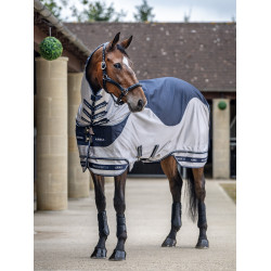 Coperta anti-mosche Arika Shower-Tek LeMieux Marina Blu marino