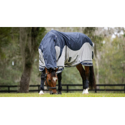 Coperta anti-mosche Arika Shower-Tek LeMieux Marina Blu marino