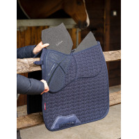 Sottosella ammortizzante LeMieux dressage square ProSorb 2 Tasche Marina Blu marino
