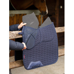 Sottosella ammortizzante LeMieux dressage square ProSorb 2 Tasche Marina Blu marino Sottosella ammortizzante LeMieux dressage square ProSorb 2 Tasche Marina Blu marino