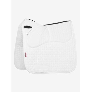 Sottosella ammortizzante LeMieux dressage square ProSorb 2 Tasche Bianco