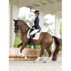 Sottosella ammortizzante LeMieux dressage square ProSorb 2 Tasche Bianco