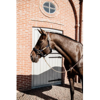 Lunga Presentazione in Pelle Kentucky Nero