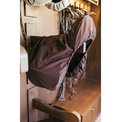 Coprisella con placca in oro Kentucky Marrone
