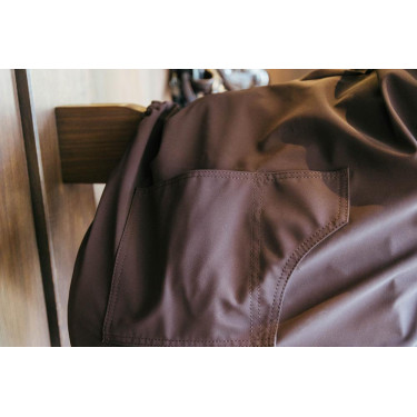 Coprisella con placca in oro Kentucky Marrone