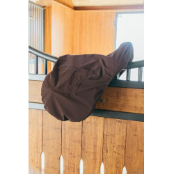 Coprisella con placca in oro Kentucky Marrone