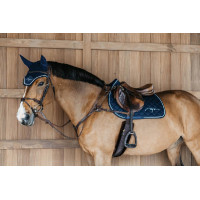 Pettorale a 5 punti con elastici D Collection Dy'on Nero