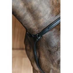 Pettorale a 5 punti con elastici New English Collection Dy'on Nero