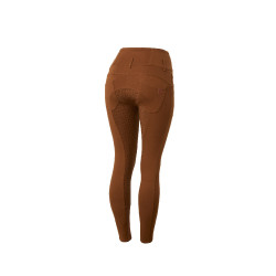Pantaloni da equitazione a vita alta Tara con grip in silicone a fondo intero da donna Horze